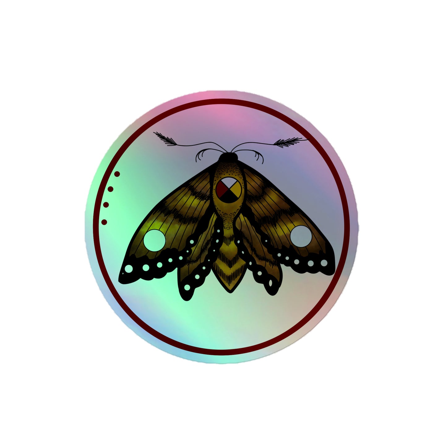 Moth Stickers