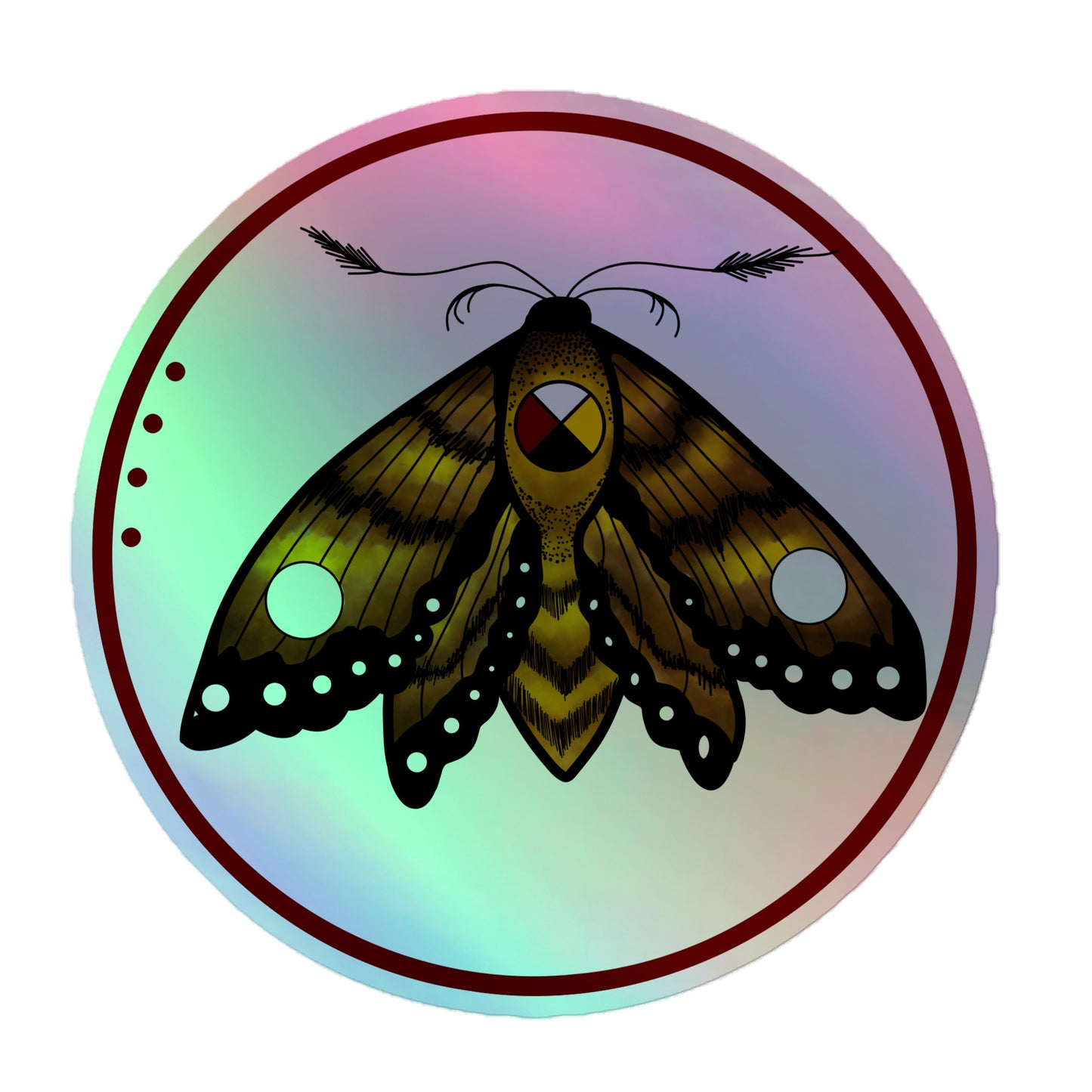 Moth Stickers