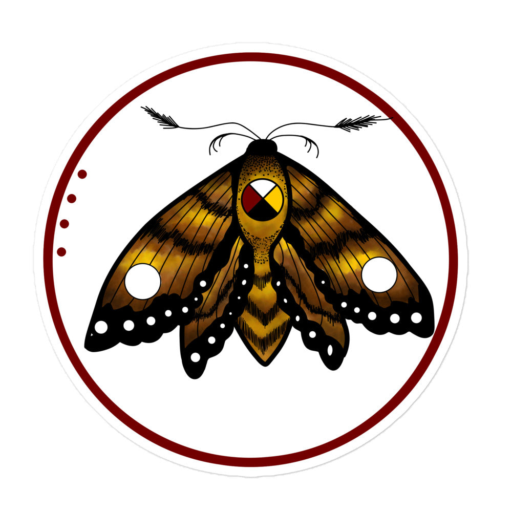 Moth Stickers