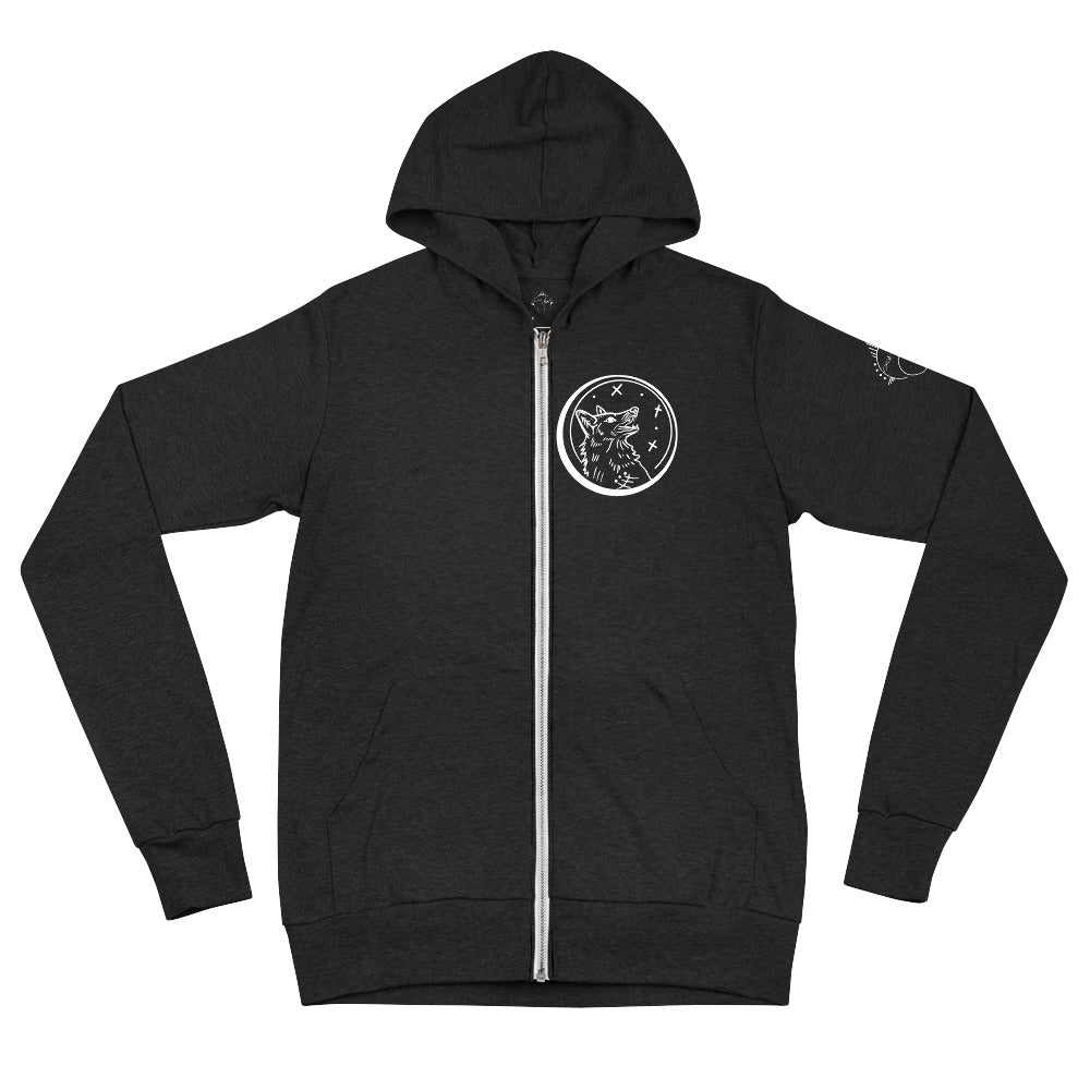 Coyote Zip Hoodie